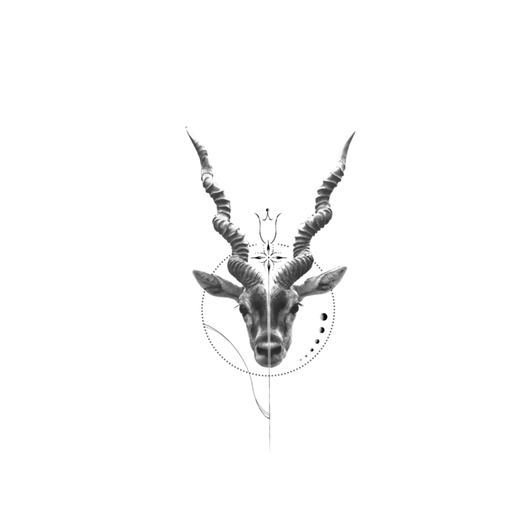"Gazelle Ornament"